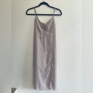Spaghetti Strap Patterned Dress